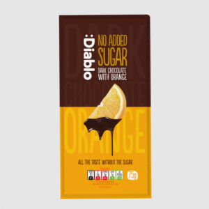 No Added Sugar Dark Chocolate with Orange (75g)