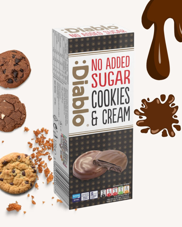 Dark Chocolate Cookies & Cream (128g)
