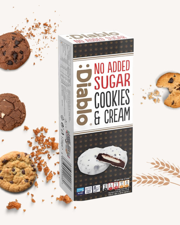 White Chocolate Cookies & Cream (128g)