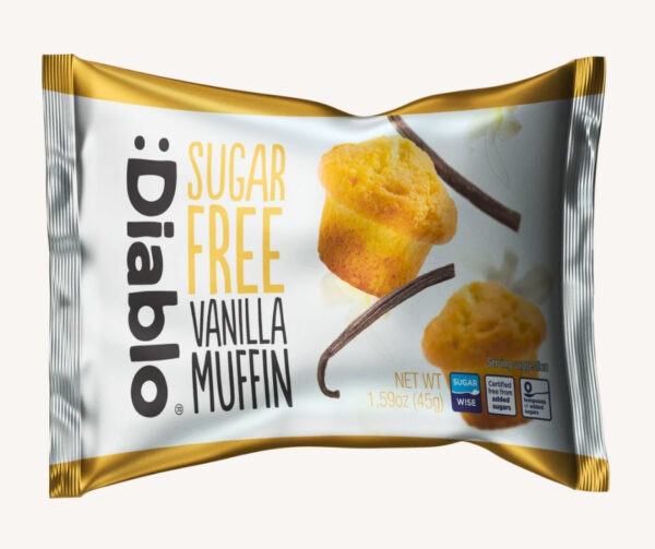 Sugar Free Vanilla Muffin (45g)