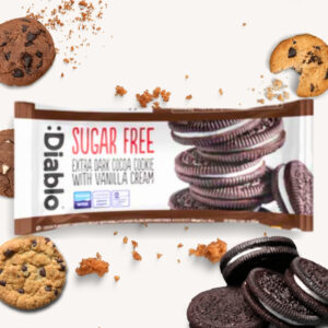 Extra Dark Sandwich Cookies with Vanilla Cream (44g)