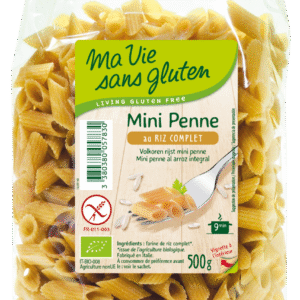 Ma vie sans gluten mini penne au riz complet 500g