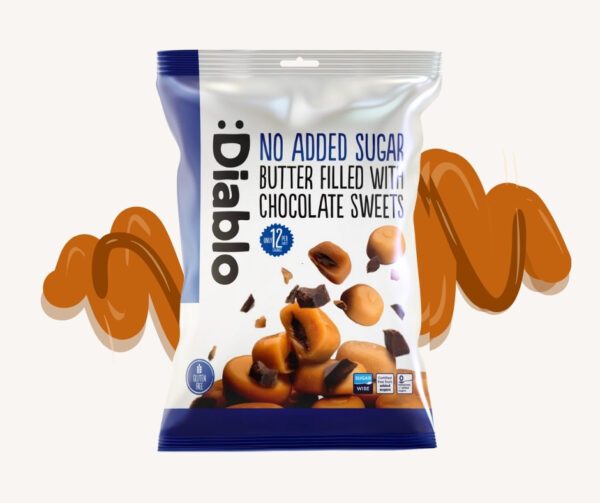 Butter Filled with Chocolate Sweets 75g