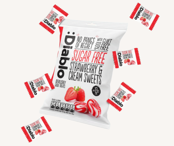 Strawberry and Cream Sweets (75g)