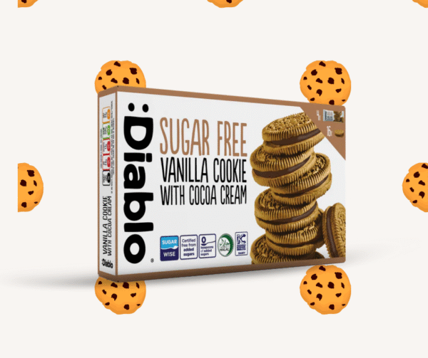 Vanilla Sandwich Cookie with Cocoa Cream (176g)