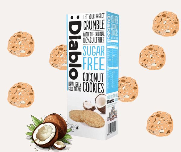 Sugar Free Coconut Cookies (150g)