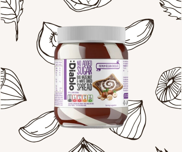 White Chocolate and Hazelnut Duo Spread (350g)