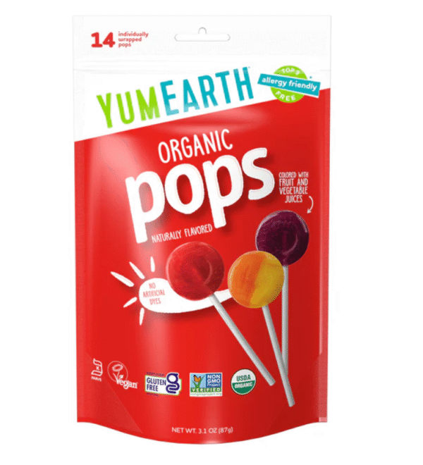 Organic Assorted Lollipops