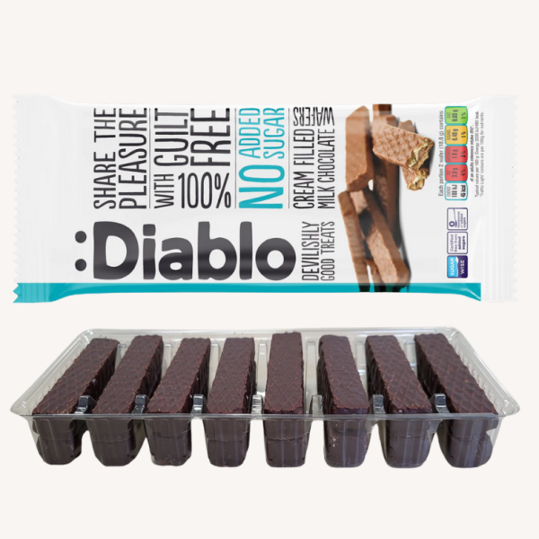No Sugar Cream Filled Chocolate Coated Wafer (150g)