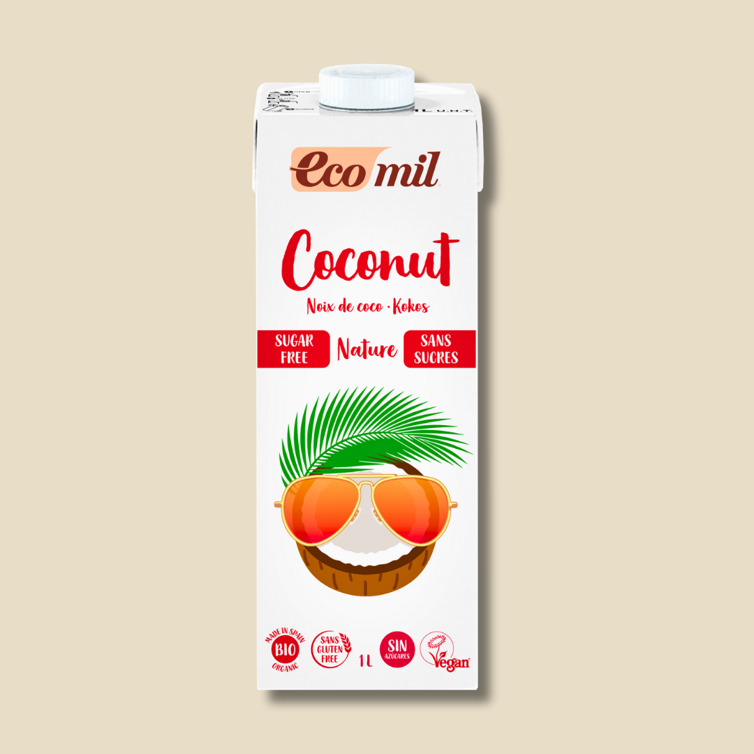 Ecomil Boisson Coco sans Sucres 1l