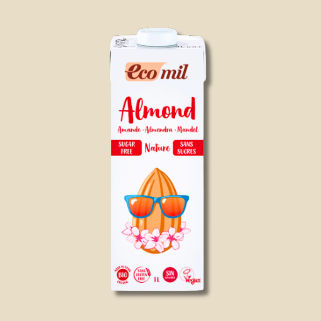 Ecomil Boisson Amande Nature 1l