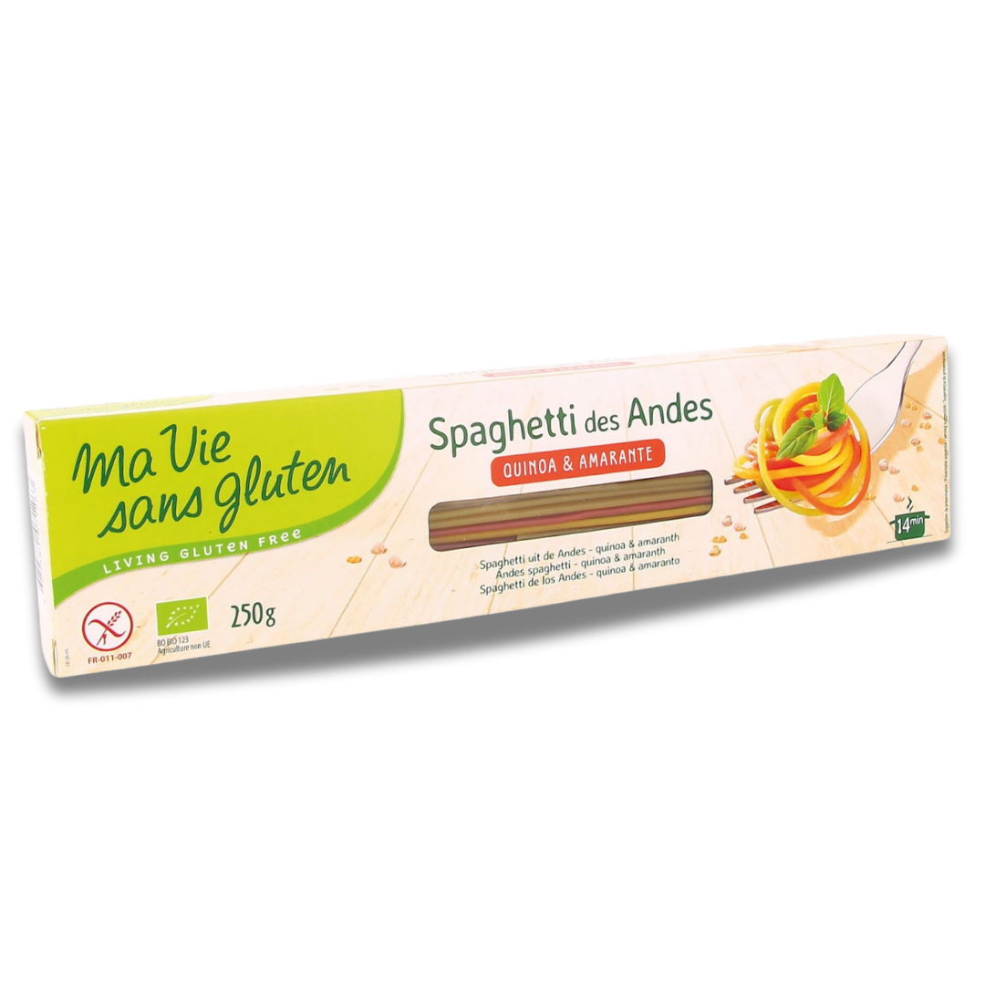 Spaghetti bio des Andes