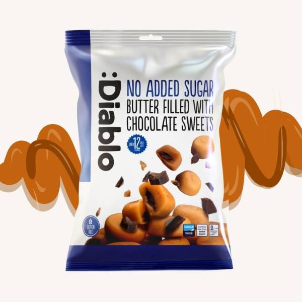 Butter Filled with Chocolate Sweets 75g