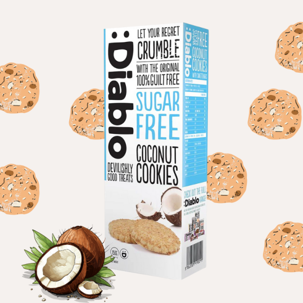 Sugar Free Coconut Cookies (150g)