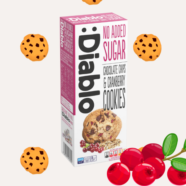 Chocolate Chip & Cranberry Cookies (135g)