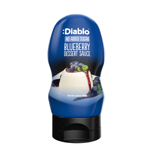Diablo Sauce dessert à la myrtille