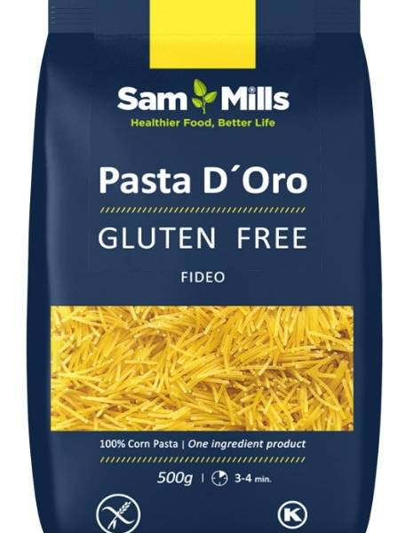 Pasta D’Oro Sam Mills Pâtes Vermicelles Sans Gluten 500gr