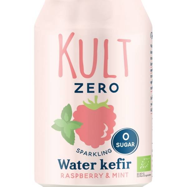 Kult Kéfir Framboise & Menthe sans Sucre 330Ml