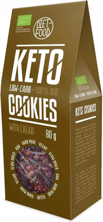 Diet Food Cookies Keto Cacao 80